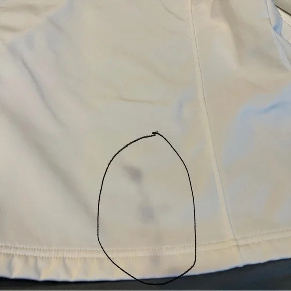 Snozu Performance Jacket Full Zip White Soft Ladies Size Medium*READ* - Picture 12 of 13